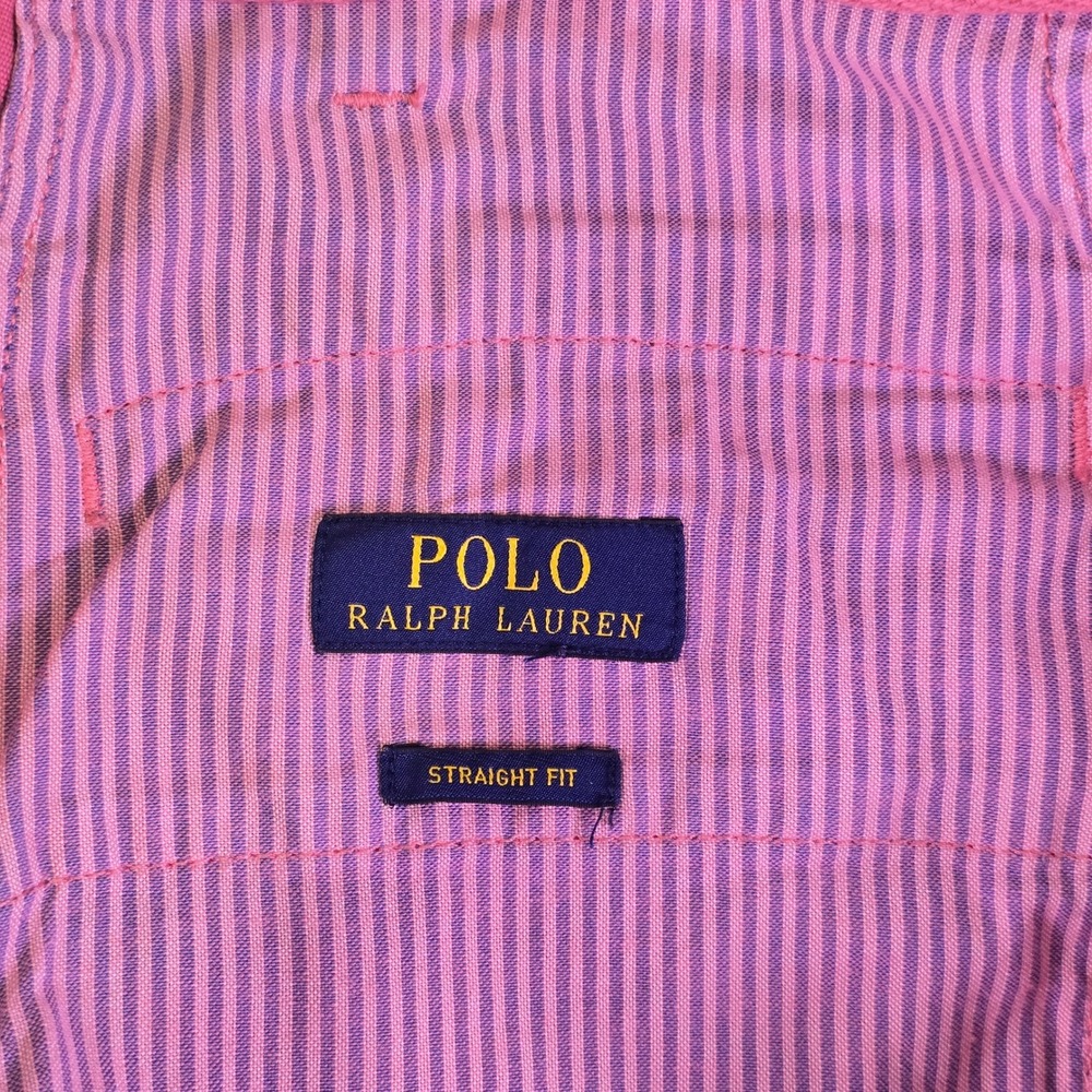 Polo Ralph Lauren Shorts Mens 36 Sailboat Graphic Pink Straight Fit Nautical - Picture 5 of 16